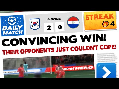 4/100 Streak - Score! Hero 2022 - Korea Republic Vs. Paraguay