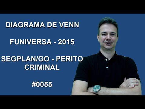 0055 - FUNIVERSA - 2015 - SEGPLAN/GO - DIAGRAMA DE VENN (www.gurudamatematica.com.br)