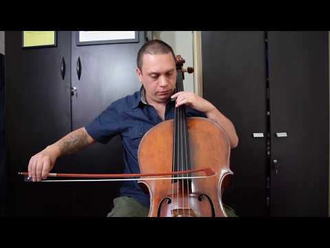 Jean-Pierre Duport Estudo n. 8 para violoncelo solo - Mauro Brucoli - Universo Musical 10b