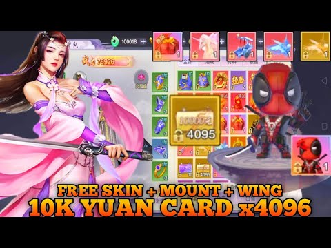 40M YUAN CARD + 10K YUAN VIP - FASHION+MOUNT+WING + MAX JADE