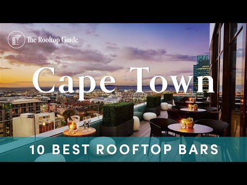 10 Best Rooftop Bars in Cape Town - 2025