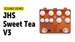 Video thumbnail for JHS Sweet Tea V3 Sound Demo (no talking) by Guitar Bonedo
