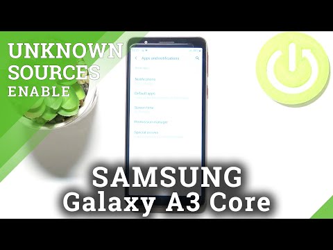 How to Allow Unknown Sources on SAMSUNG Galaxy A3 Core– Install Apps From Unknown Sources