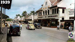Download lagu Jakarta in the Past, 1939 | Rare Color Video mp3