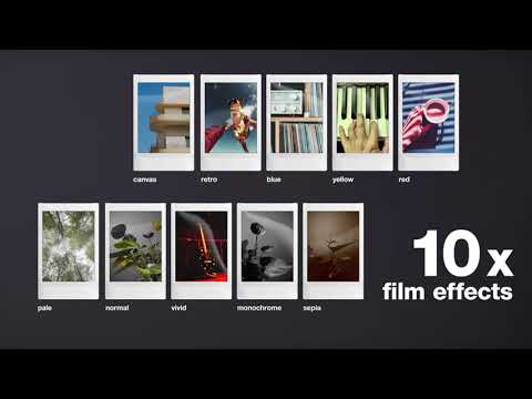 Fujifilm Momentinis fotoaparatas instax mini EVO Juodas (Juodas; USB TYPE micro B) video