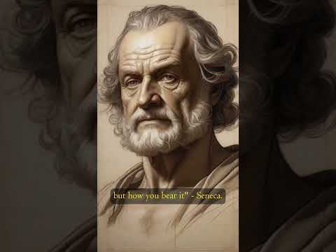 Strength in Adversity Seneca's Wisdom on Resilience #seneca #stoicism #adversity