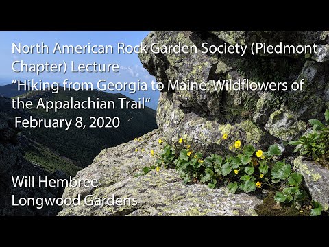 "Hiking from Georgia to Maine: Wildflowers of the Appalachian Trail"