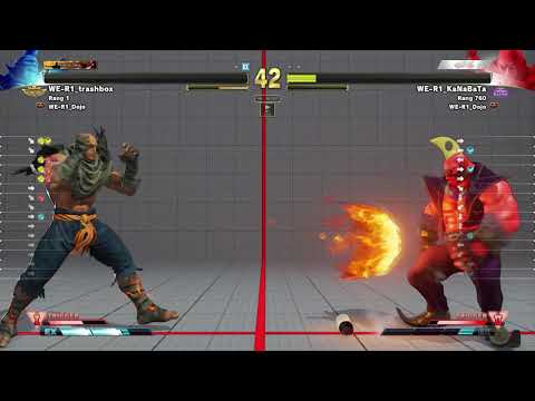 SFVAE V4 0 WE R1 trashbox Birdy W 2 1 WE R1 KaNaBaTa Sagat GM