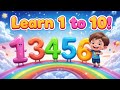 1 To 10 Number Song For Kids Kids Kidssongs Kidslearning Kidsactivities Nurseryrhymes Nursery