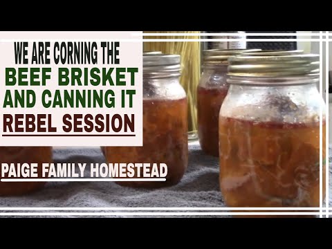 Canning Corned Beef Start To Finish Video | Rebel...