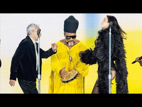 Dual Lipa, Carlinhos Brown and Caetano Veloso - Magalenha / Margarida Perfumada (São Paulo / Brazil)