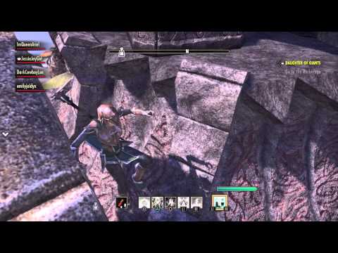 Ballerina Jump Glitch (The Elder Scrolls Online: Tamriel Unlimited)