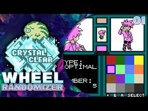 An Open World Game! ◈ Pokemon Crystal Clear Wheel Randomizer #01