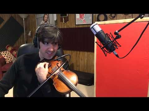 Having coffee, oatmeal, and adding fiddle to I'll See You In My Dreams