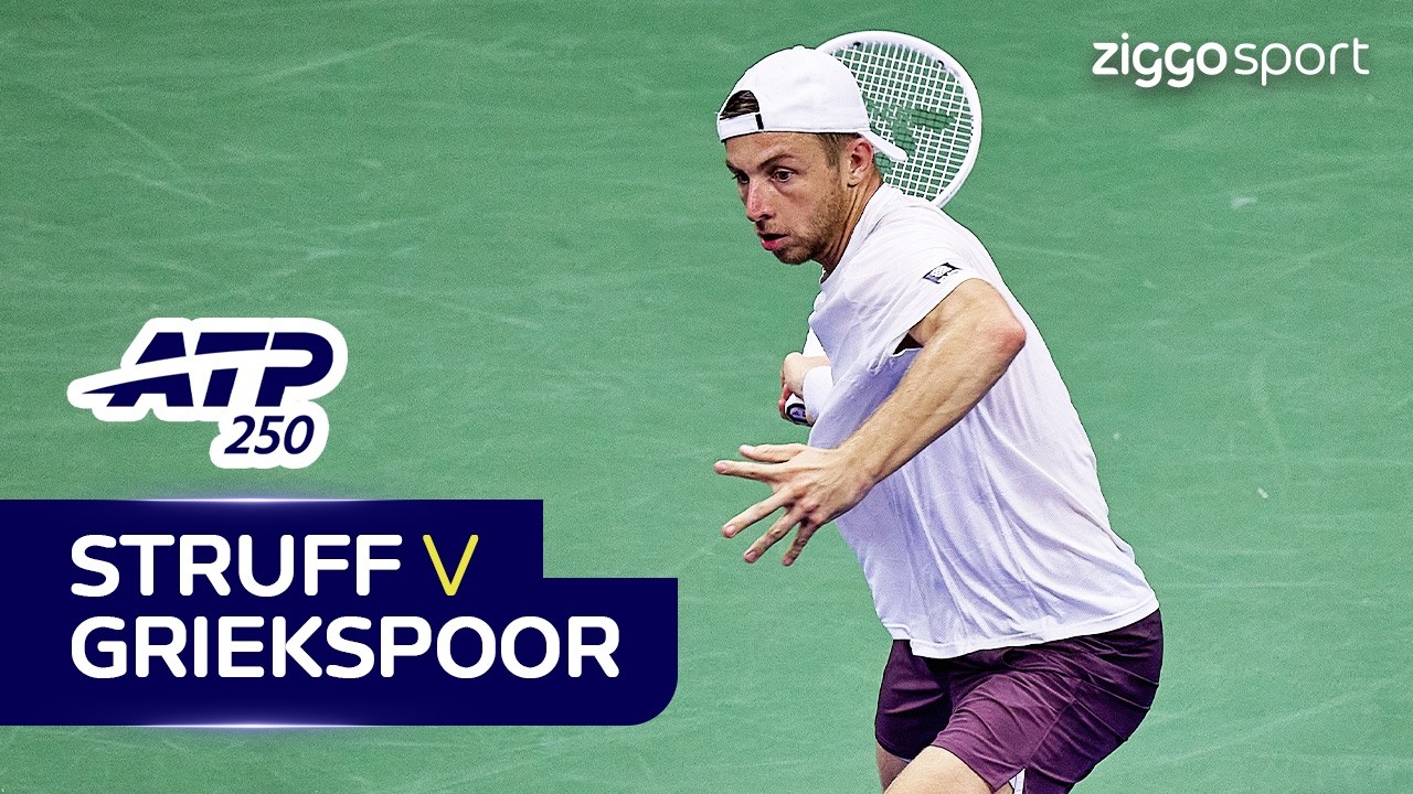 FENOMENALE GRIEKSPOOR PAKT DE TITEL IN BRUSSEL!! 😍🏆 | Struff vs Griekspoor | ATP World Tour 250