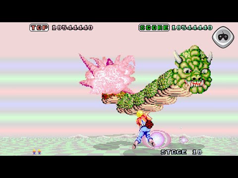 Space Harrier: Arcade (1985) - Longplay
