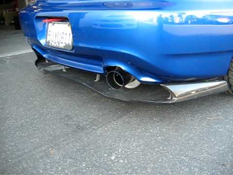HKS Hi-Power Exhaust, Single Muffler Version - Cold Start Part II