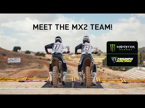 TIME TO MEET THE RIDERS! | Monster Energy Triumph Racing MX2