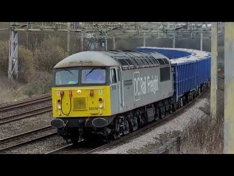 6M89 - DCR56s - born again 56081 on duty today on the blue hoppers bound for Ravenhead sidings