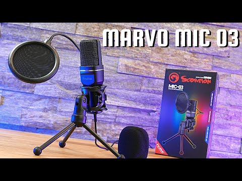 Mikrofonas žaid. Marvo MIC-03 video
