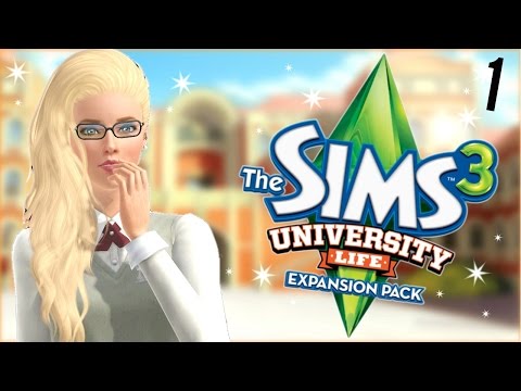 Let's Play: The Sims 3 University Life Part 1 - Entering Sorority Life