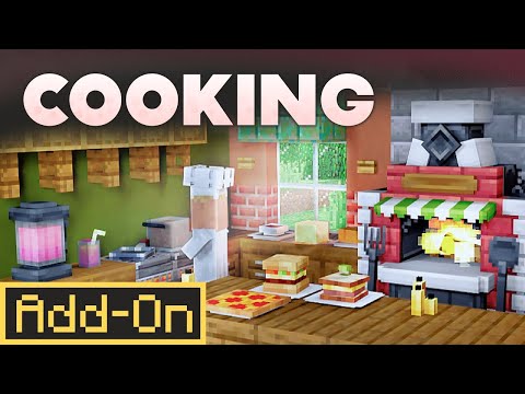 COOKING ADDON: This Cooking Addon Turns Minecraft Into a FULL Restaurant Game