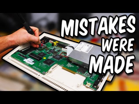 Fixing, breaking and fixing an Amiga 600