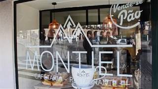 Nova iluminação exterior da Cafetaria e Restaurante Montiel
