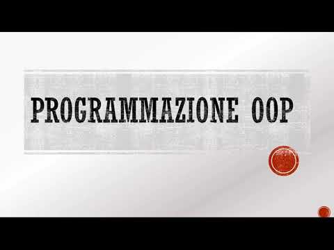 Java #22 la programmazione ad oggetti