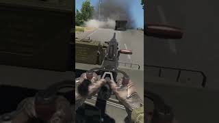 IEDにより味方装甲車両大破！