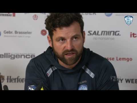 26.04.2017 TBV Lemgo gg. SC Magdeburg - Pressekonferenz