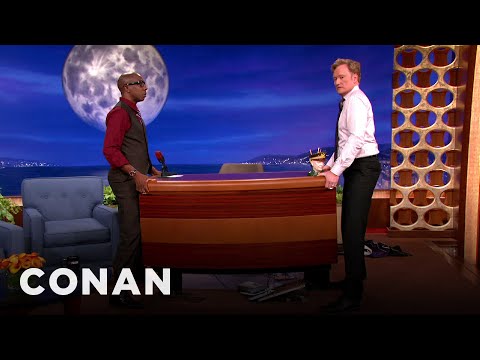 JB Smoove & Conan Demonstrate How To Properly Lift Furniture | CONAN on TBS
