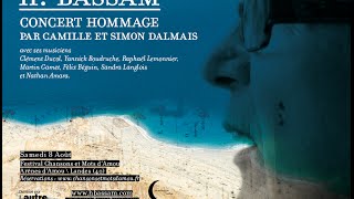 Camille & Simon Dalmais • Hommage à H. Bassam / Festival Chansons & Mots d'Amou