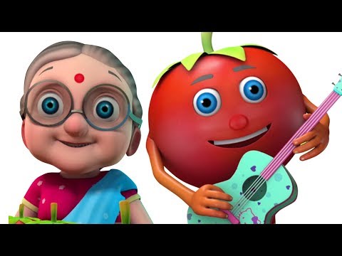 Lal Tamatar Hindi Rhyme | Hindi Poems | लाल टमाटर | 3D Hindi  Rhyme | Kids Channel India Hindi Rhyme