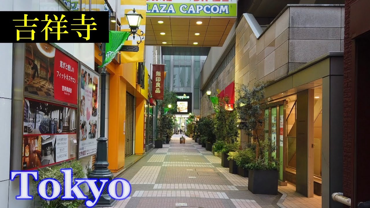 吉祥寺　Tokyo Evening Walking ✨ Kichijoji　Shopping Streets　　Japan🎧HQ Binaural　（武蔵野市）　睡眠用・東京散歩