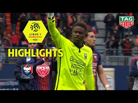 SM Caen - Dijon FCO ( 1-0 ) - Highlights - (SMC - DFCO) / 2018-19