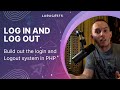 PHP For Beginners Ep 41 Log In And Log Out