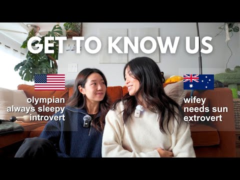 GET TO KNOW US (wlw x olympian couple ♡)
