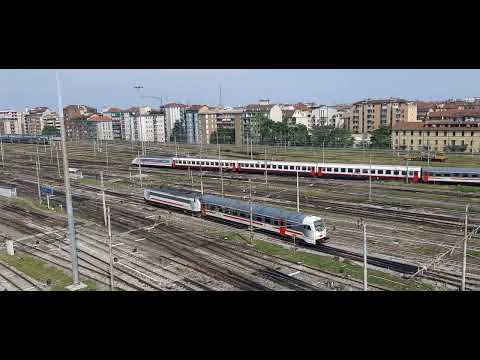 un invio materiale particolare in arrivo a Milano centrale ...pilota z+E403