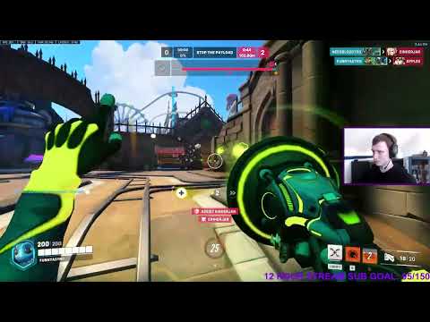 FUNNYASTRO is SHOWING HIS PRO LUCIO SKILL! [ OVERWATCH 2 SEASON 3 TOP 500 ]