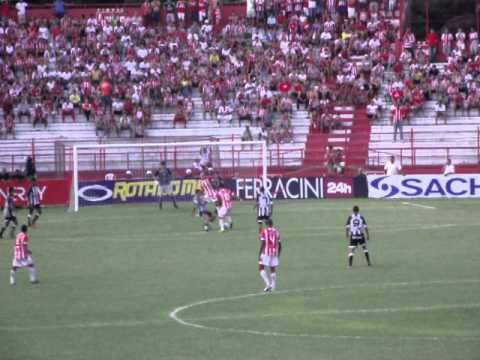 Náutico 4X3 Central - Gol do Náutico - 1º tempo