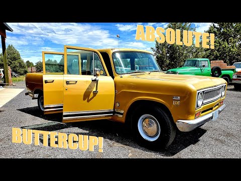 Truck Stories 1971 International Harvester 1210 Travelette Buttercup