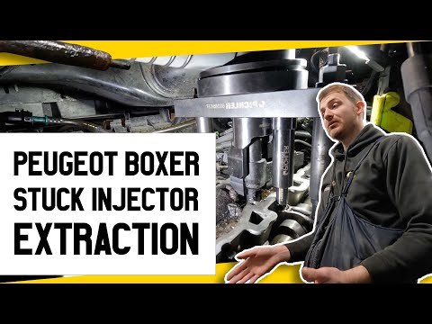 Peugeot Boxer 2.0 BlueHDi 2014 - 2019 remove stuck Injectors