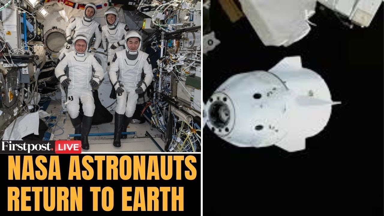 LIVE: NASA Crew-11 Astronauts Undock in 1st-ever Medical Evacuation from ISS