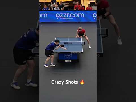 Crazy Shots between Romain Ruiz and Fan Zhendong 🔥