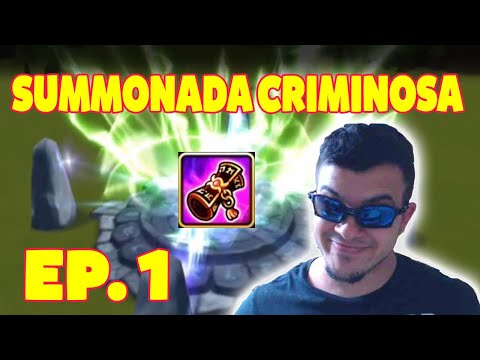 Summoners War: SUMMONADA CRIMINOSA EP.1 - CÉ É LOKO MENÓ