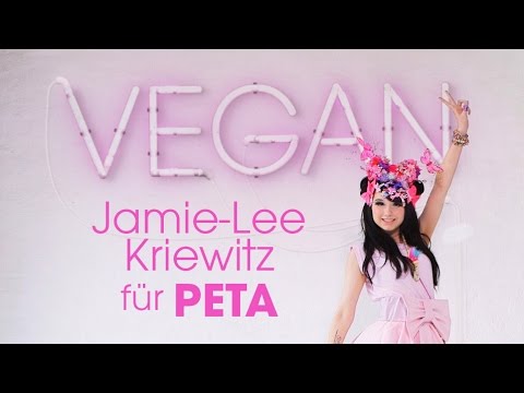 Jamie-Lee Kriewitz "Vegan life is the best life" / PETA