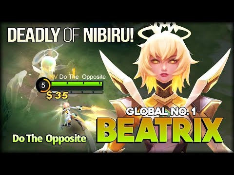 Nibiru Too Powerful. Do The  Opposite Global No. 1 Beatrix - Mobile Legends: Bang Bang