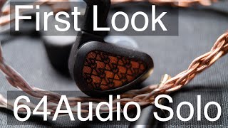 First Look 32 64 Audio Solo: Single Planar Goodness