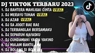 Download lagu DJ TIKTOK TERBARU 2023 - DJ BAHTERA MAHLIGAI CINTA X MERAYU TUHAN SLOW BASS mp3